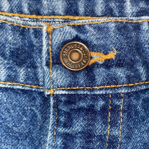 VINTAGE Levi’s 505 Dark Wash Orange Tab 1995 - Picture 13 of 16